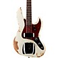 Fender Custom Shop 1961 Jazz Bass Heavy Relic Aged Olympic White thumbnail