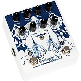 Clearance EarthQuaker Devices Avalanche Run V2 Special Edition Attack of the Yeti Reverb/Delay Effects Pedal