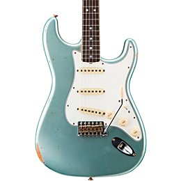 Fender Custom Shop '67 Relic Stratocaster Rosewood Fingerboard Electric Guitar Aged Fire Mist Silver