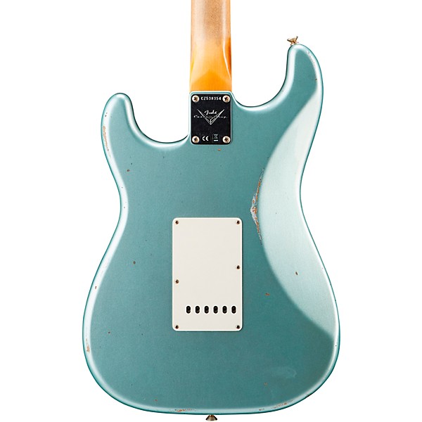 Fender Custom Shop '67 Relic Stratocaster Rosewood Fingerboard Electric Guitar Aged Fire Mist Silver