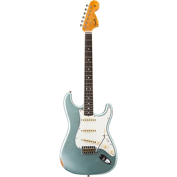 Fender Custom Shop '67 Relic Stratocaster Rosewood Fingerboard Electric Guitar Aged Fire Mist Silver