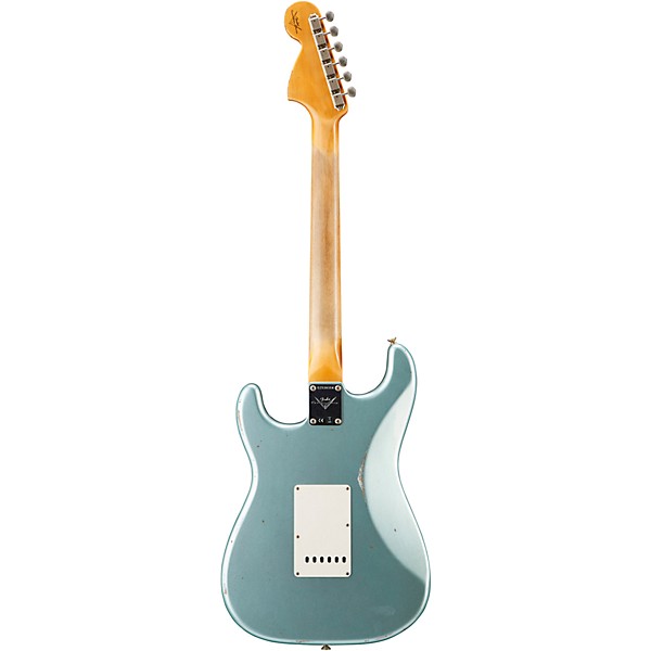 Fender Custom Shop '67 Relic Stratocaster Rosewood Fingerboard Electric Guitar Aged Fire Mist Silver
