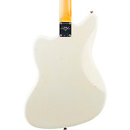 Fender Custom Shop '59 Journeyman Jazzmaster Rosewood Fingerboard Electric Guitar Aged Olympic White