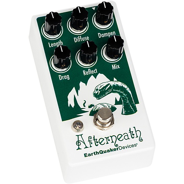 Open Box EarthQuaker Devices Afterneath V2 Special Edition Otherworldly Reverberation Machine Effects Pedal Level 1