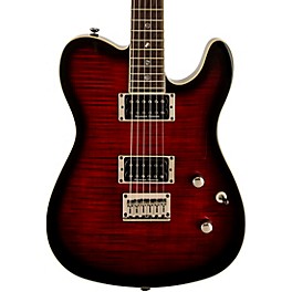 Fender Special-Edition Custom Telecaste... Fender Special-Edition Custom Telecaster FMT HH Electric Guitar Black Cherry Burst