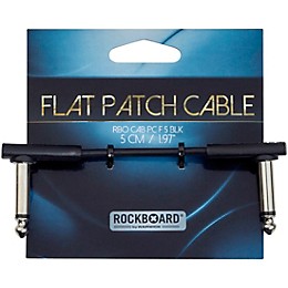 RockBoard Flat Patch Cable Black 1.97 inches