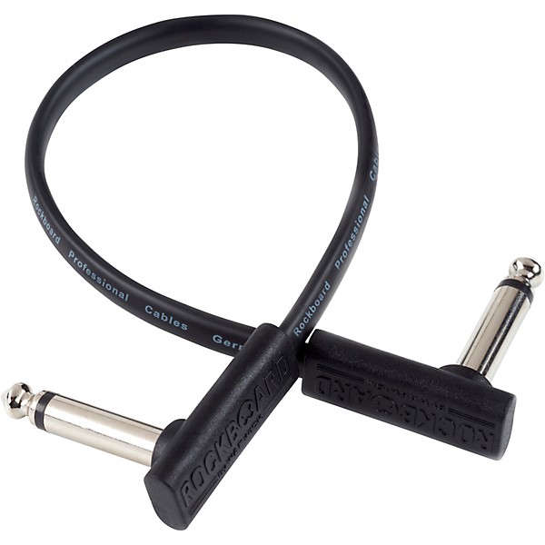 RockBoard Flat Patch Cable Black 7.87 inches