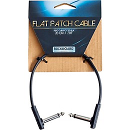 RockBoard Flat Patch Cable Black 7.87 inches