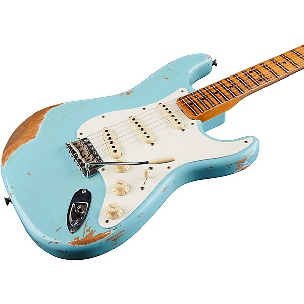 ★Component Relic CobraBlue Stratocaster Fender American Ultra Stratocaster Cobra Blue | Blue