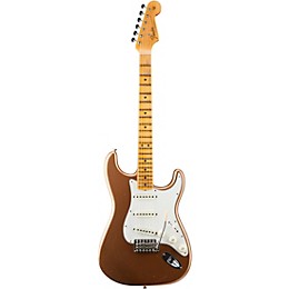 Fender Custom Shop '65 Journeyman Stratocaster Closet Classic Maple Fingerboard Electric Guitar Faded Aged Fire Mist Gold