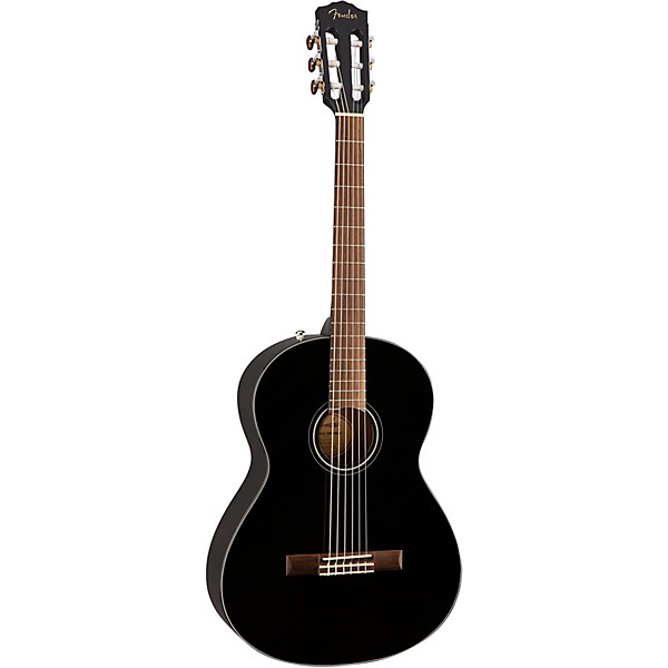 Fender CN-60S Nylon String Acoustic Guitar Black