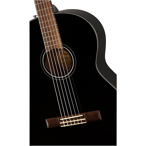 Fender CN-60S Nylon String Acoustic Guitar Black