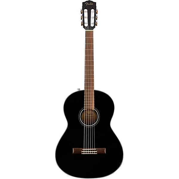 Fender CN-60S Nylon String Acoustic Guitar Black