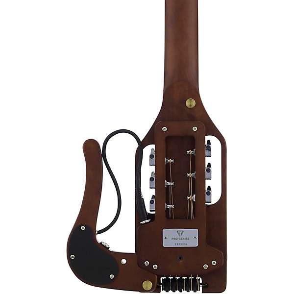 Traveler Guitar Pro-Series Hybrid Acoustic-Electric Guitar Antique Brown