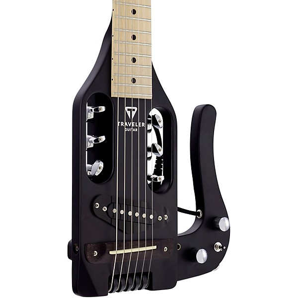 Traveler Guitar Pro-Series Hybrid Acoustic-Electric Guitar Matte Black
