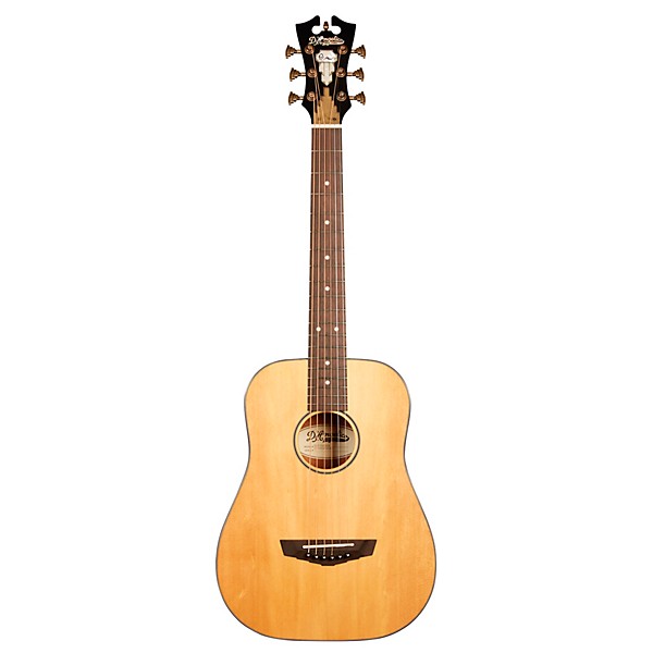 Open Box D'Angelico Premier Series Utica Mini Acoustic Guitar With Spruce Top Level 2 Natural 190839888419