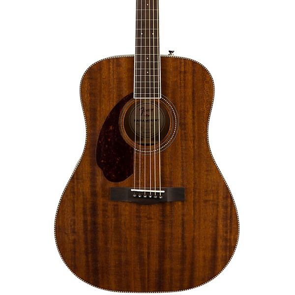 Open Box Fender PM-1 Dreadnought All-Mahogany Left-Handed Acoustic Guitar Level 2 Natural 194744124877