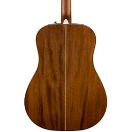 Open Box Fender PM-1 Dreadnought All-Mahogany Left-Handed Acoustic Guitar Level 2 Natural 194744124877