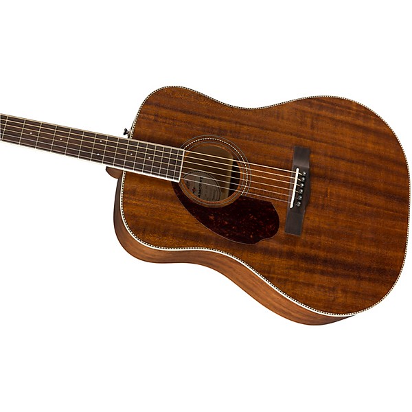 Open Box Fender PM-1 Dreadnought All-Mahogany Left-Handed Acoustic Guitar Level 2 Natural 194744124884