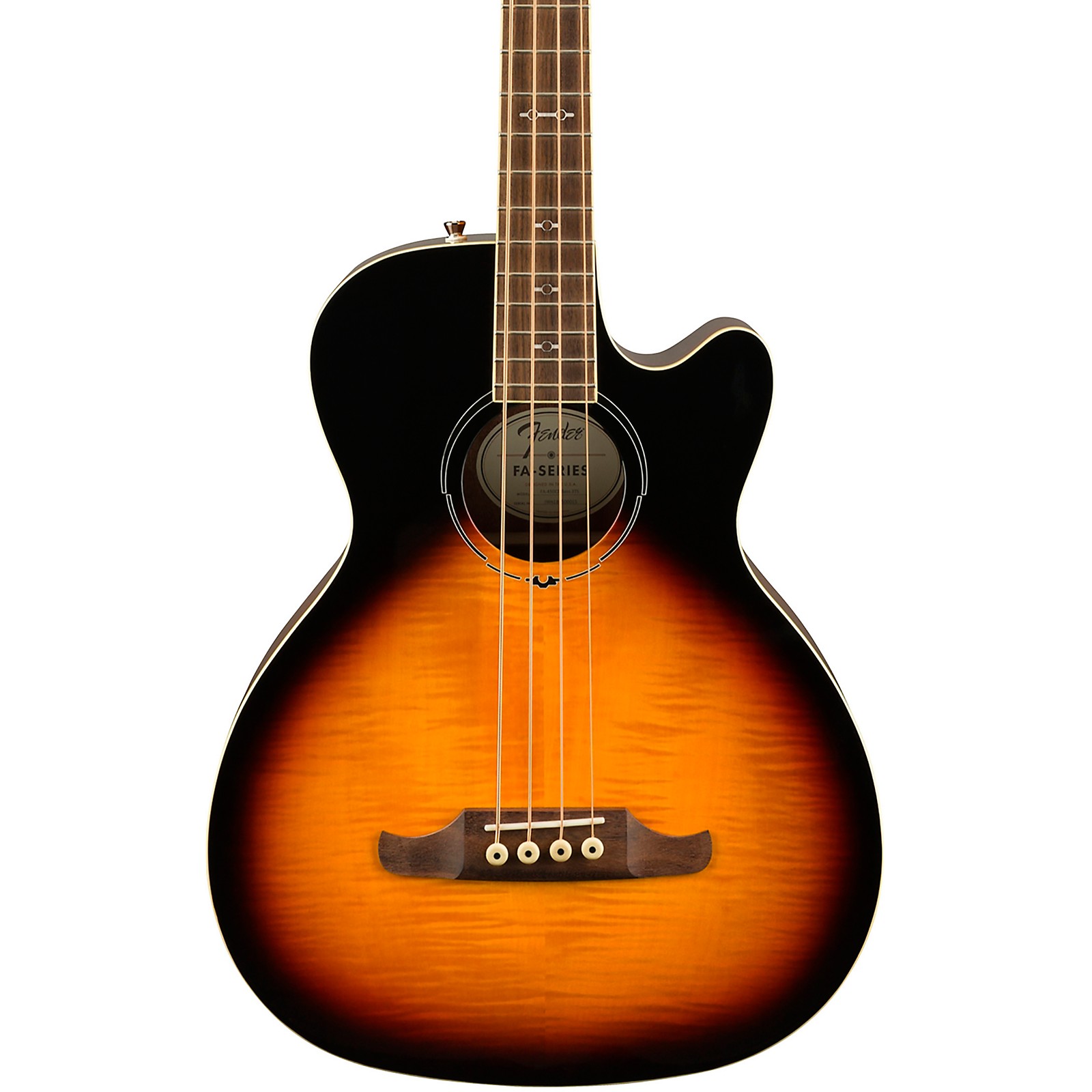 Fender FA-450CE Acoustic-Electric Bass 3-Color Sunburst | Guitar
