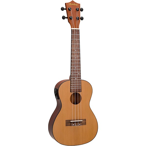 Mitchell MU50SE Acoustic-Electric Concert Ukulele Deluxe Package