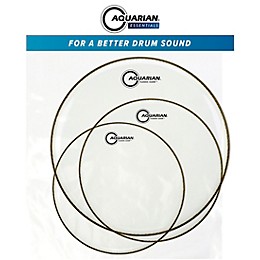 Aquarian Essentials CCE-C Studio Tom Drum Head Pack