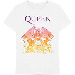 Bravado Queen Crest White T-Shirt Large