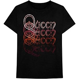 Bravado Queen Repeat Logo T-Shirt Large