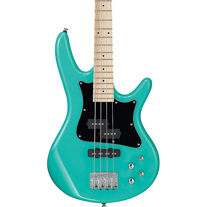 Open Box Ibanez Mezzo SRMD200K Electric Bass Aqua Green