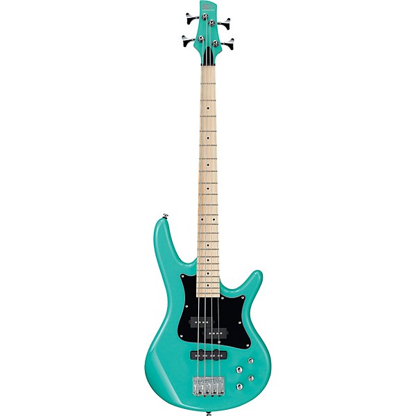 Open Box Ibanez Mezzo SRMD200K Electric Bass Aqua Green