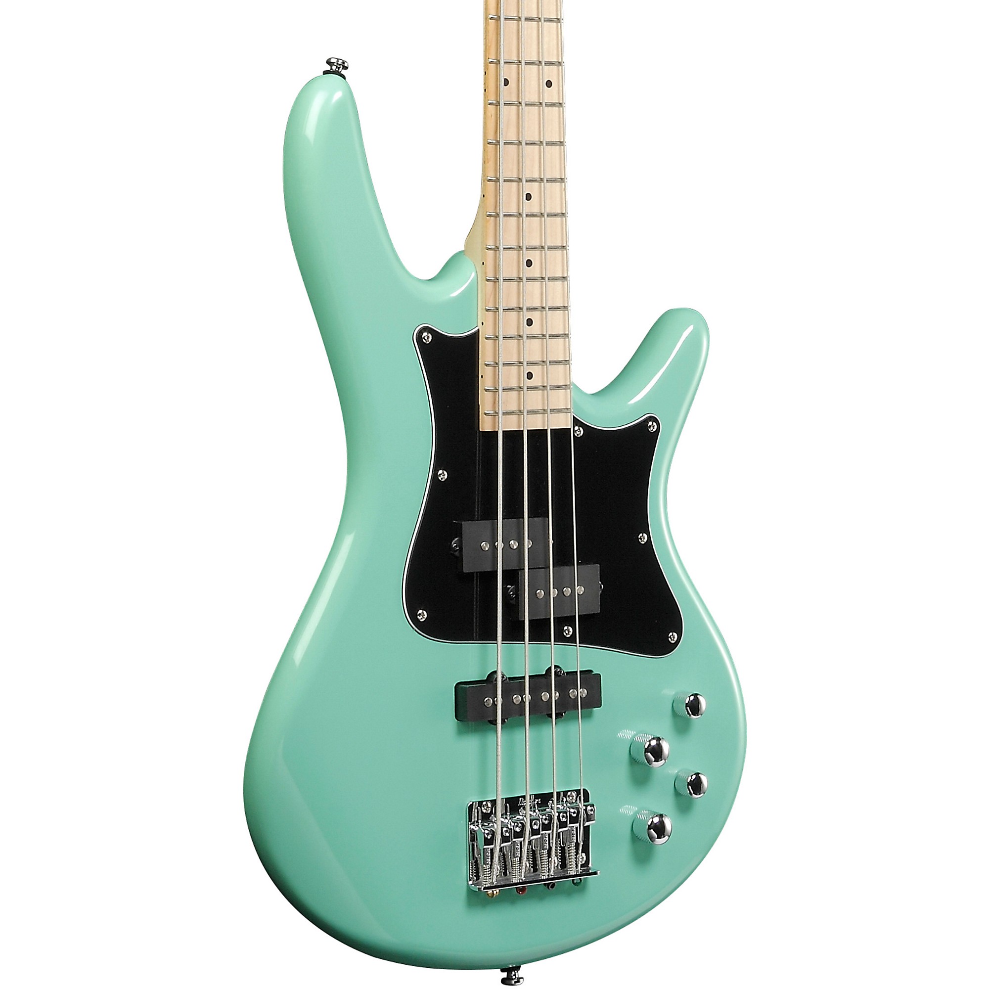 Open Box Ibanez Mezzo SRMD200K Electric Bass Aqua Green