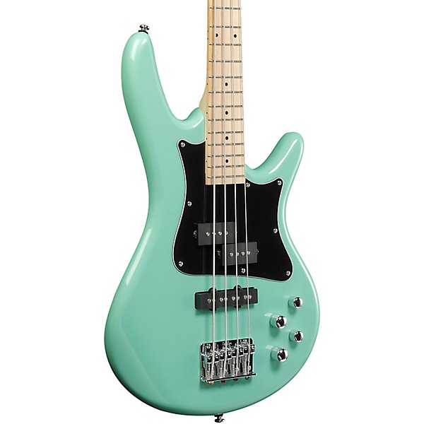 Open Box Ibanez Mezzo SRMD200K Electric Bass Aqua Green