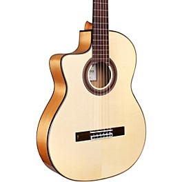 Cordoba GK Studio AE Nylon Flamenco Guitar, Left-Handed - Natural Natural