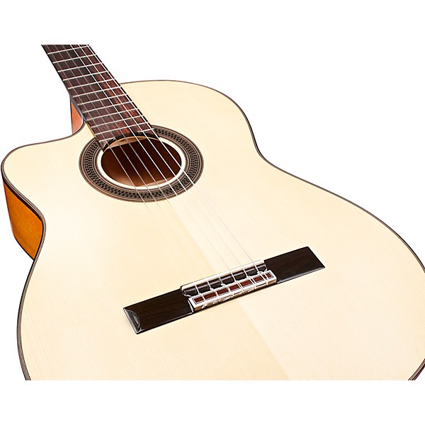 Cordoba GK Studio AE Nylon Flamenco Guitar, Left-Handed - Natural Natural