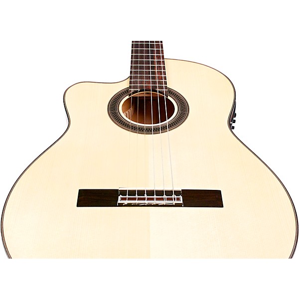 Cordoba GK Studio AE Nylon Flamenco Guitar, Left-Handed - Natural Natural