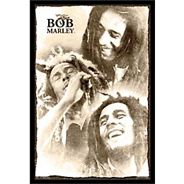 Trends International Bob Marley - Soulful Poster Framed Black