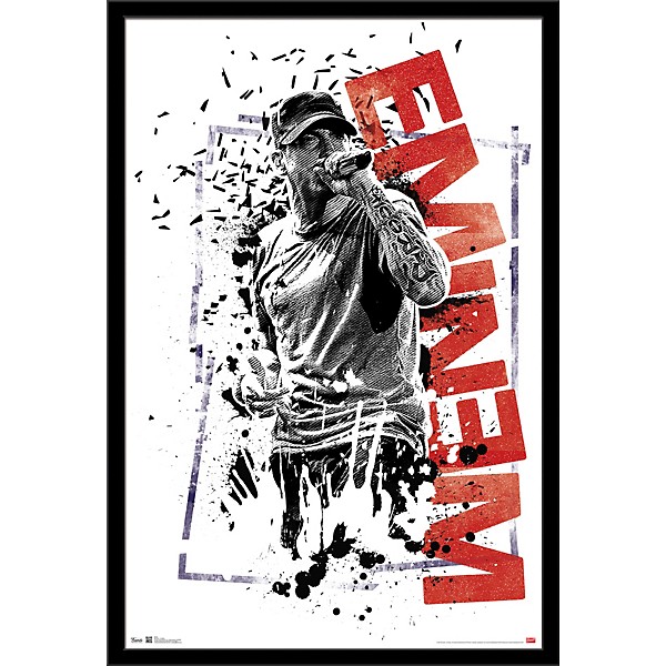 Trends International Eminem - Crumble Poster Framed Black