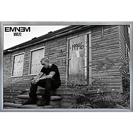 Trends International Eminem - LP2 Poster Framed Silver