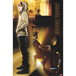 Trends International Justin Bieber - Piano Poster Premium Unframed