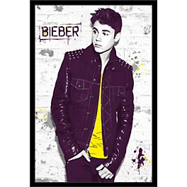 Trends International Justin Bieber - Wall Poster Framed Black