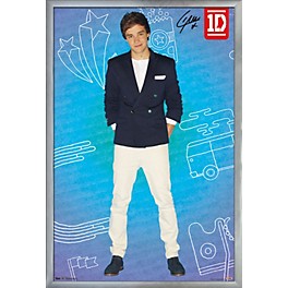 Trends International One Direction - Liam Pop Poster Framed Silver