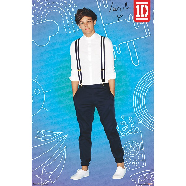 Trends International One Direction - Louis Pop Poster Premium Unframed