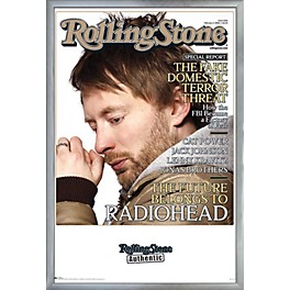 Trends International Rolling Stone - Radiohead Poster Framed Silver