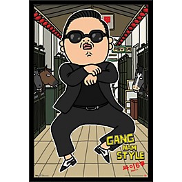 Trends International Psy - Animated Poster Framed Black Trends International Psy - Animated Poster Framed Black