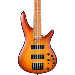 Ibanez SR505E 5-String Electric Bass Guitar Brown M... Ibanez SR505E 5-String Electric Bass Guitar Light Violin Sunburst Flat