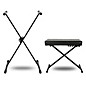 Musician's Gear KBX1 Keyboard Stand and Padded Piano Bench thumbnail