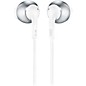 JBL Tune T205BT Wirless In-Ear Headphones with One-Button Remote and Microphone Silver thumbnail