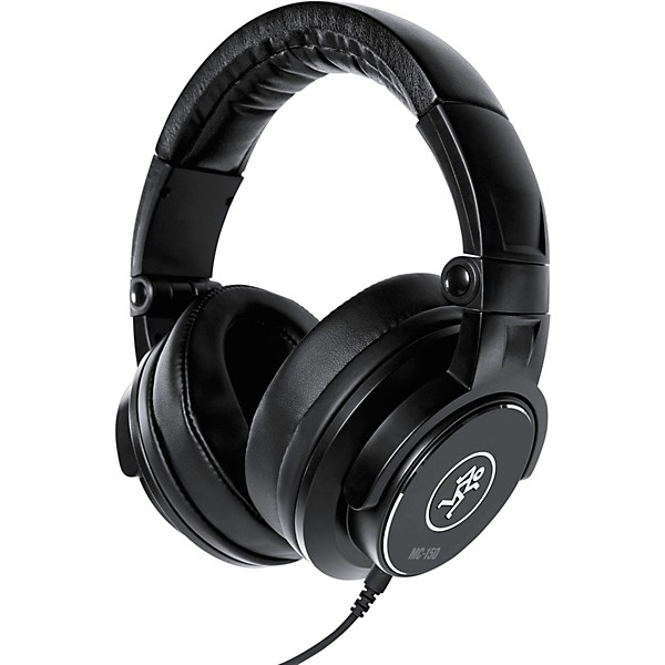 Mackie MC-150 Professional Closed-Back Headphones Black