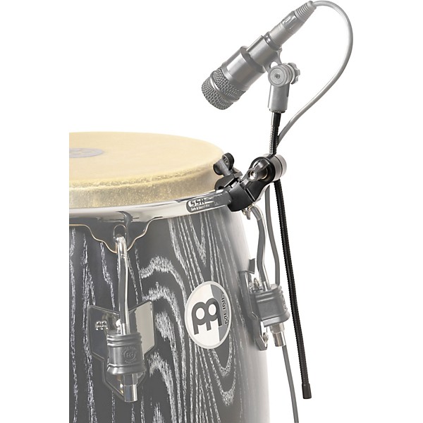MEINL Gooseneck Microphone Attachment With Rim Clamp for Percussion and Drum Set