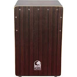 Toca Workhorse Cajon 11.75 x 19.75 x 11.75 in. Dark Walnut Toca Workhorse Cajon 11.75 x 19.75 x 11.75 in. Dark Walnut